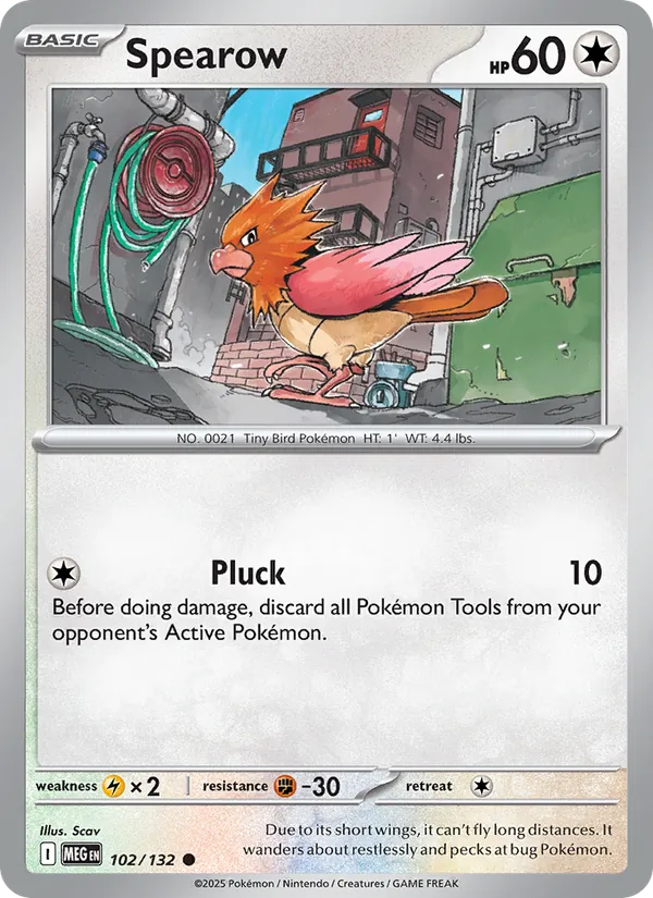 Spearow #102/132