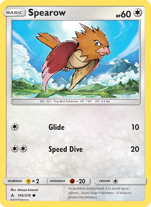Spearow #145/214