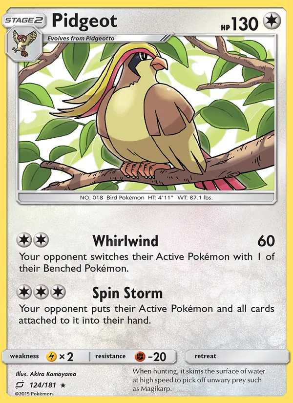 Pidgeot #124/181