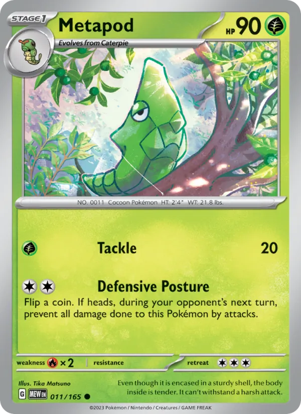 Metapod #11/165