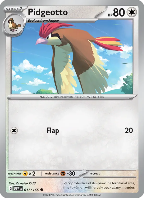 Pidgeotto #17/165