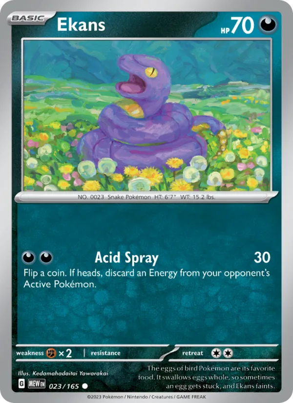 Ekans #23/165