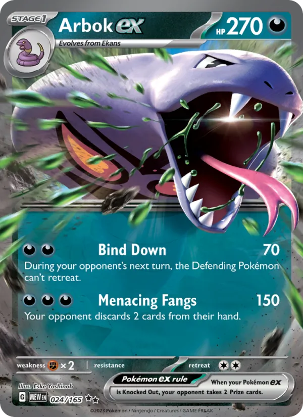 Arbok ex #24/165