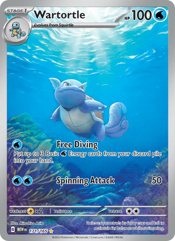 Wartortle #171/165
