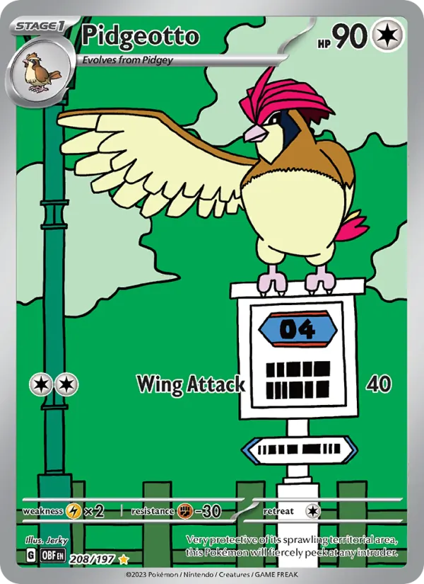 Pidgeotto #208/197