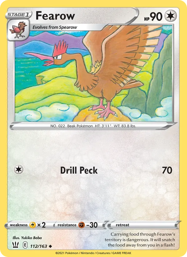 Fearow #112/163