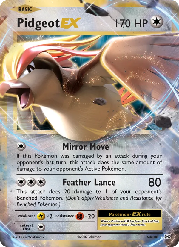 Pidgeot EX #64/108